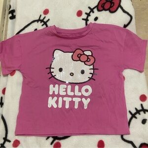 Hello kitty sequence baby tee!